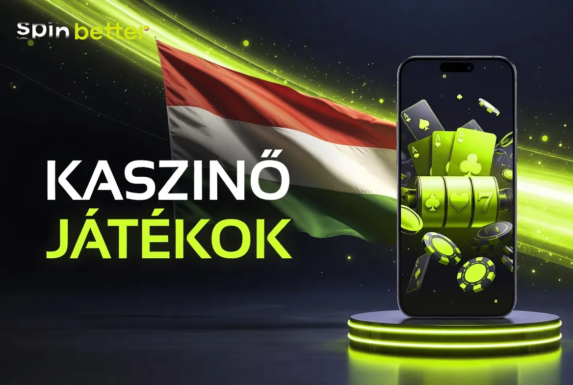 SpinBetter casino kaszinó lobbi magyar nyelvű felülettel